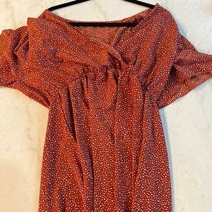 Dalmatian Print Dress